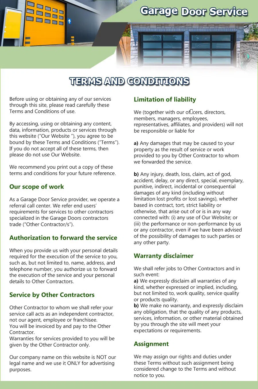 Expert Garage Doors Repairs Tacoma, WA 253-343-5738